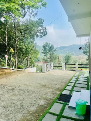 a view from the porch of a house at Edenvilla in Vālpārai
