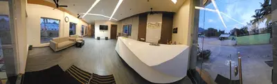a hallway of a building with a sink in it at ELITE RESIDENCY in Palani