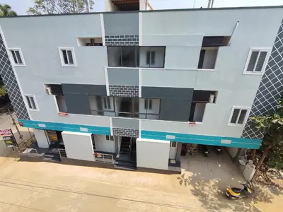 an overhead view of an apartment building at Sri Aksha Residency in Alāndurai