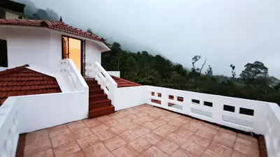 a view from the roof of a house at iSTAYS - Kodai Villa in Kodaikānāl