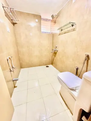 a bathroom with a toilet and a sink at BR Villa in Kodaikānāl