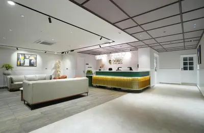 a lobby with a waiting room with a pool table at Doro Royal Suite in Mannārakkāt