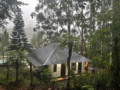 a small house in the middle of a forest at JS homes vattavada in Vattavada