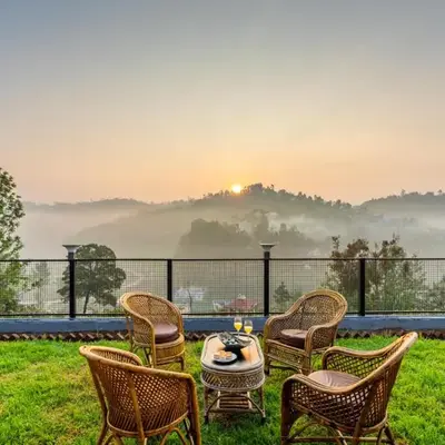 StayVista at Valley Whispers with BBQ & Bonfire