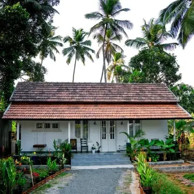 Private 1BHK Kerala Village Homestay with Open Veranda near Thrissur