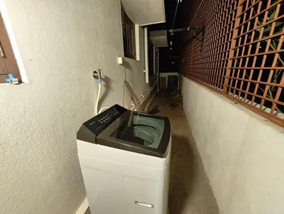 a fax machine sitting on top of a wall at Casa de Shalom - 3 Bedroom AC Villa 65