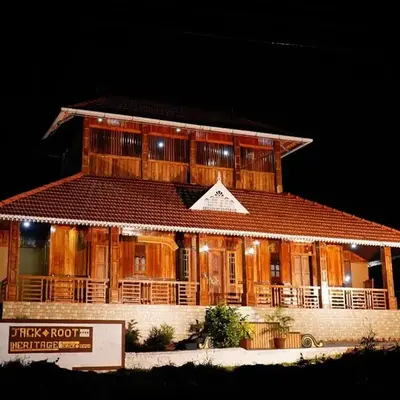 Jackroot Heritage wood villa Athirappilly