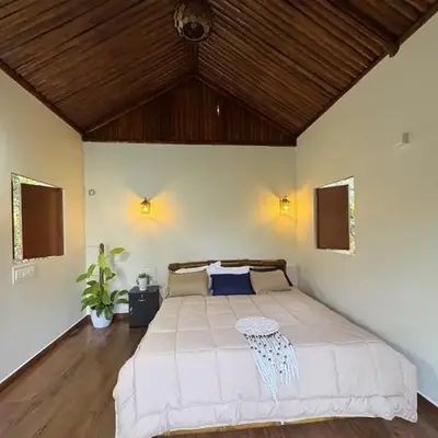 carpa lupa 1 waterfront bamboo cottage wayanad
