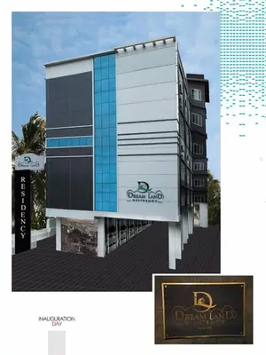a rendering of the front of a building at Dream Land Residency in Mananthavady