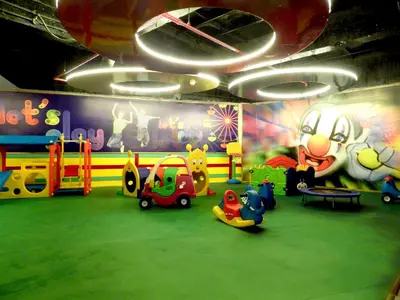 a play room with many different toys in it at Sinclairs Retreat Ooty in Ooty