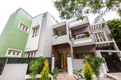 a house in the suburbs of jaipur at Like My Apartment in Mysore