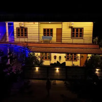 Coorg peacock feathers home stay