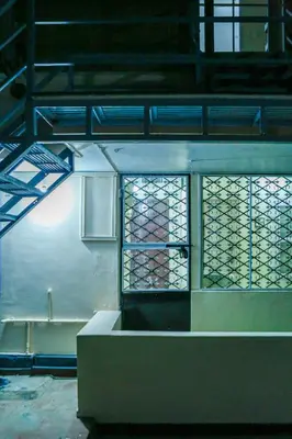 a view of a building with a window in a room at Belljem Homes -your own private resort -4 BHK FF in Trichūr