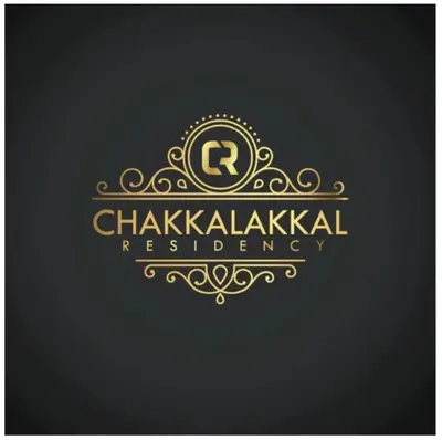 a luxury logo for a restaurant with a letter f at Chakalakkal Residency in Sultan Bathery