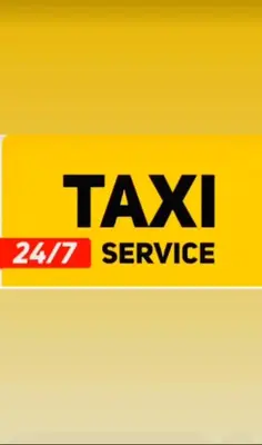 a yellow taxi service sign with the words taxi service at MP RESIDANCY in Perintalmanna